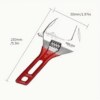 Delixi 6 Inch Adjustable Wrench