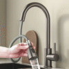 Pull Down Kitchen Faucet with Temperature Display