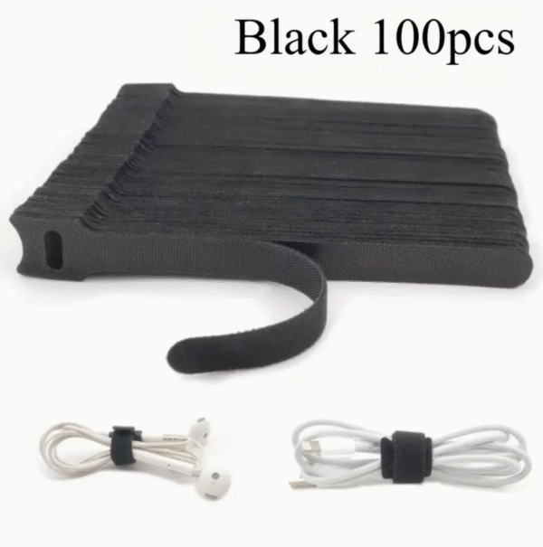 100pcs Reusable Nylon Cable Ties