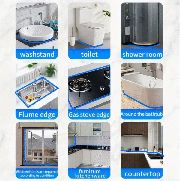 50ml Seam Glue Waterproof Plastic Steel Mud